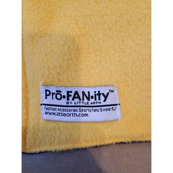 Vintage NFL Vikings Fleece Hoodie Hood Scarf Hat Pro-fan-ity Little Earth - Picture 5 of 6